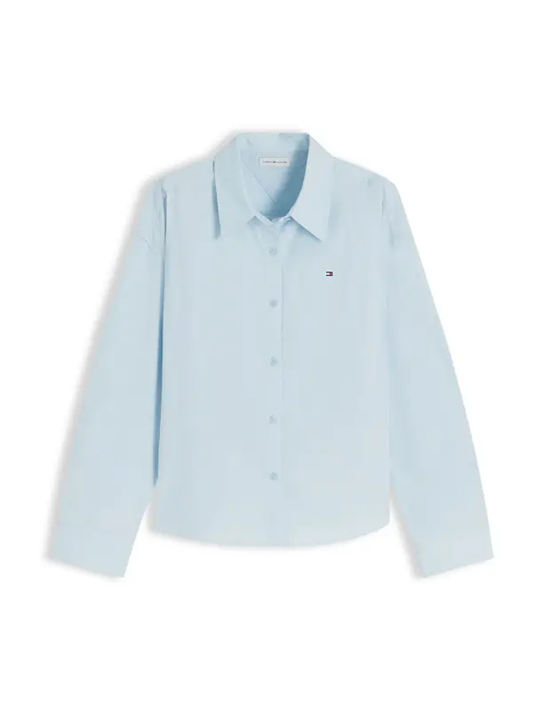 TOMMY HILFIGER TOMMY HILFIGER Bluza 'Boxy Fit'  pastelno modra