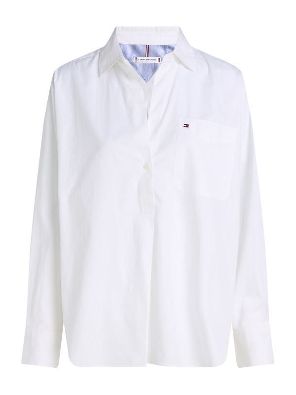 TOMMY HILFIGER TOMMY HILFIGER Bluza 'ESS'  bela