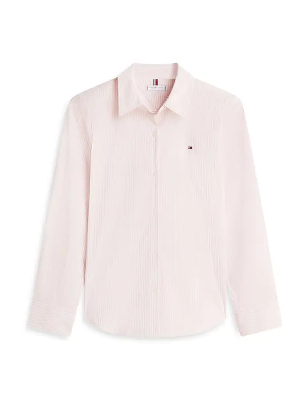 TOMMY HILFIGER TOMMY HILFIGER Bluza 'ESS'  roza / bela