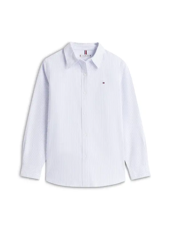 TOMMY HILFIGER TOMMY HILFIGER Bluza  golobje modra / bela