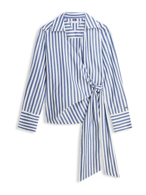 TOMMY HILFIGER TOMMY HILFIGER Bluza  marine / bela