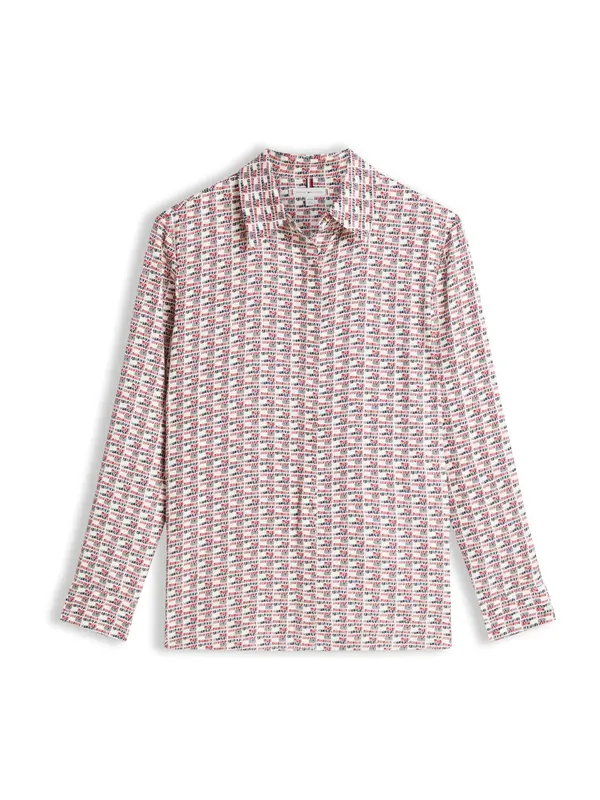 TOMMY HILFIGER TOMMY HILFIGER Bluza  temno modra / rdeča / bela