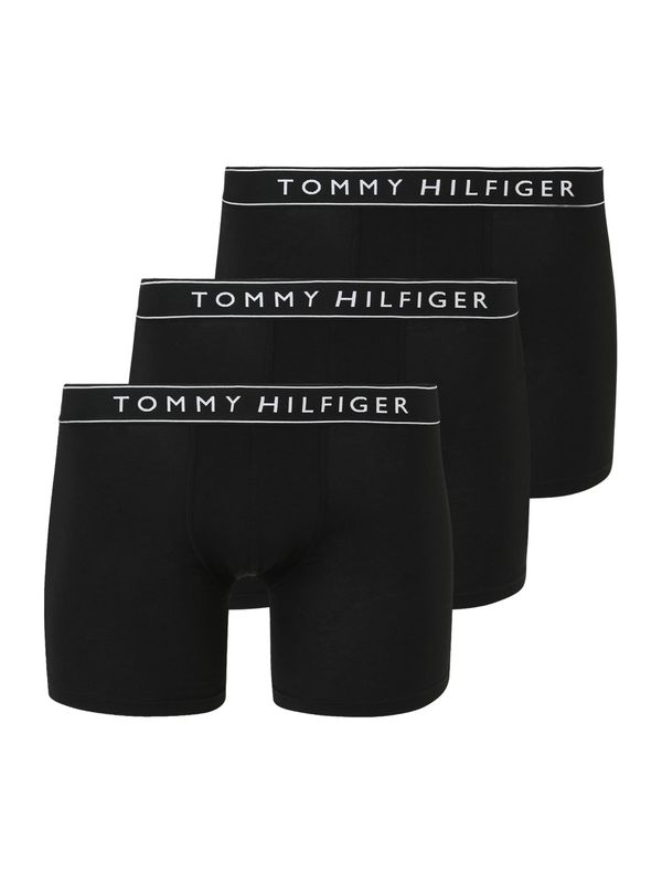 TOMMY HILFIGER TOMMY HILFIGER Boksarice  črna / bela