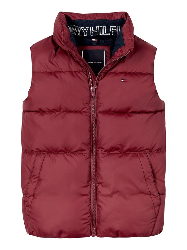 TOMMY HILFIGER TOMMY HILFIGER Brezrokavnik  merlot