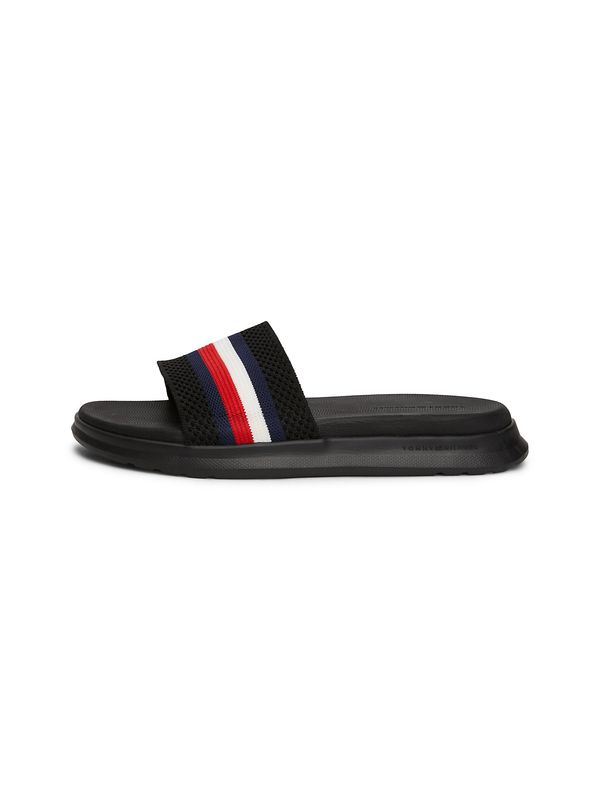 TOMMY HILFIGER TOMMY HILFIGER Čevelj za na plažo/kopanje  modra / rdeča / črna / bela