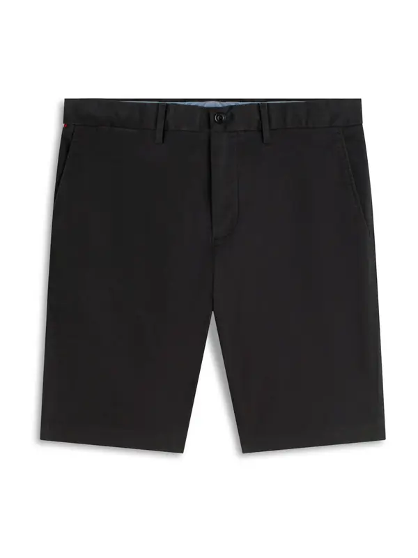 TOMMY HILFIGER TOMMY HILFIGER Chino hlače 'Denton 9.5" Inseam Chino'  črna