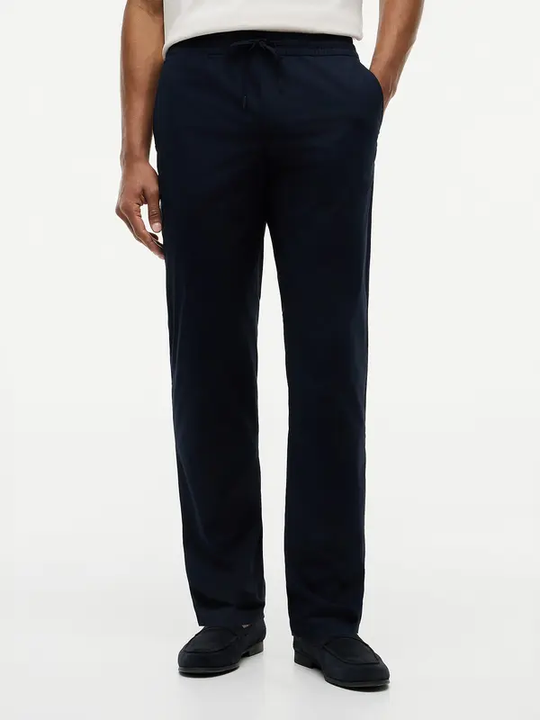TOMMY HILFIGER TOMMY HILFIGER Chino hlače 'Denton'  mornarska