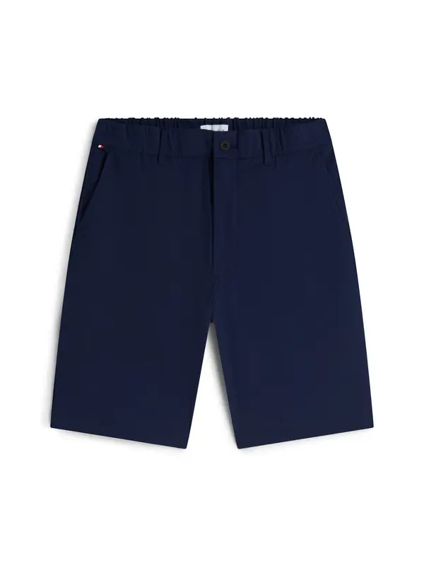 TOMMY HILFIGER TOMMY HILFIGER Chino hlače 'Dover Semi-elasticated 8" Inseam Chino'  temno modra