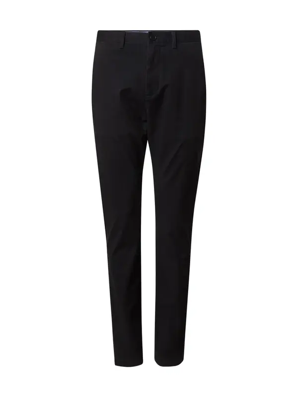 TOMMY HILFIGER TOMMY HILFIGER Chino hlače 'HARLEM ESSENTIAL'  črna