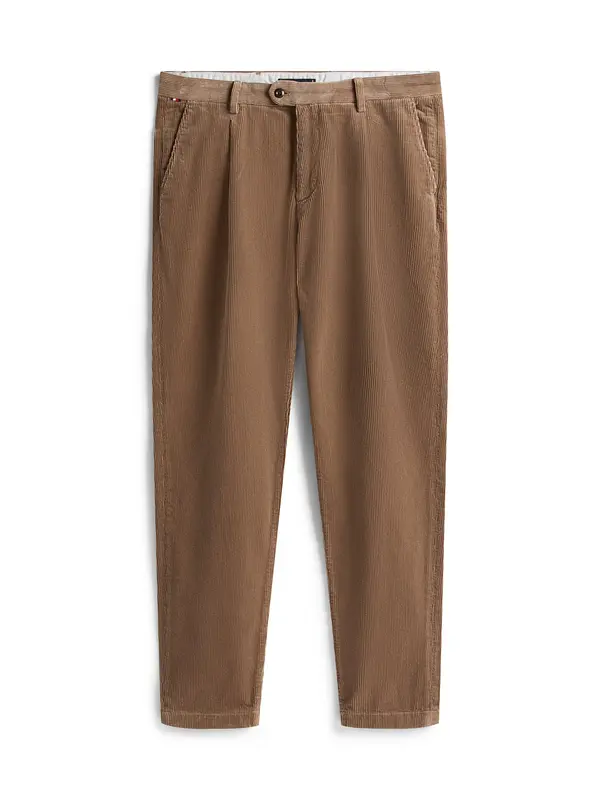 TOMMY HILFIGER TOMMY HILFIGER Chino hlače 'HARLEM'  rjava