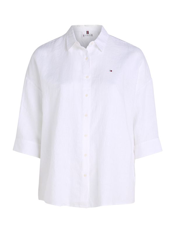 Tommy Hilfiger Curve Tommy Hilfiger Curve Bluza 'ESS'  bela