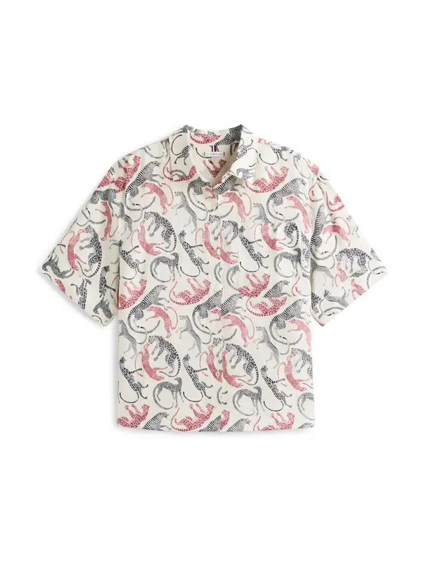 Tommy Hilfiger Curve Tommy Hilfiger Curve Bluza 'ESS'  kremna / rdeča / črna