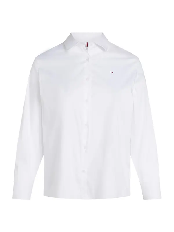 Tommy Hilfiger Curve Tommy Hilfiger Curve Bluza 'ESS'  mornarska / rdeča / bela