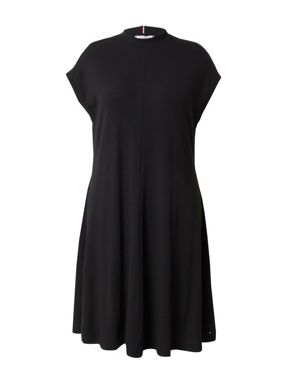 Tommy Hilfiger Curve Tommy Hilfiger Curve Pletena obleka  črna