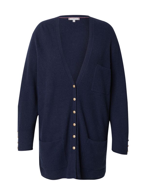 Tommy Hilfiger Curve Tommy Hilfiger Curve Široka pletena jopa  marine