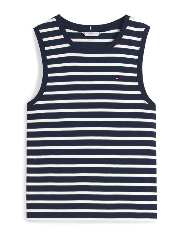 Tommy Hilfiger Curve Tommy Hilfiger Curve Top 'CODY'  mornarska / bela