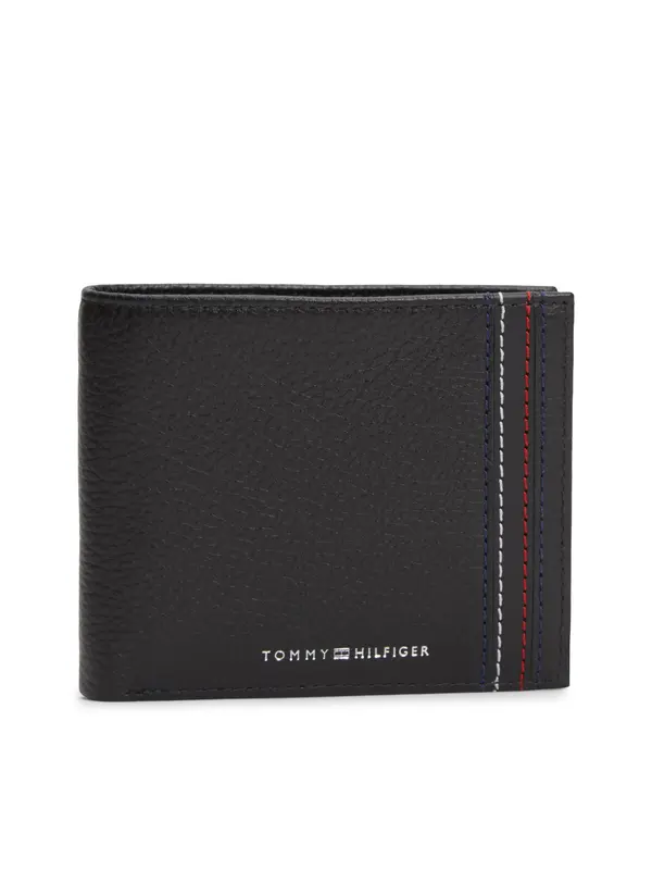 TOMMY HILFIGER TOMMY HILFIGER Denarnica 'CENTRAL'  črna