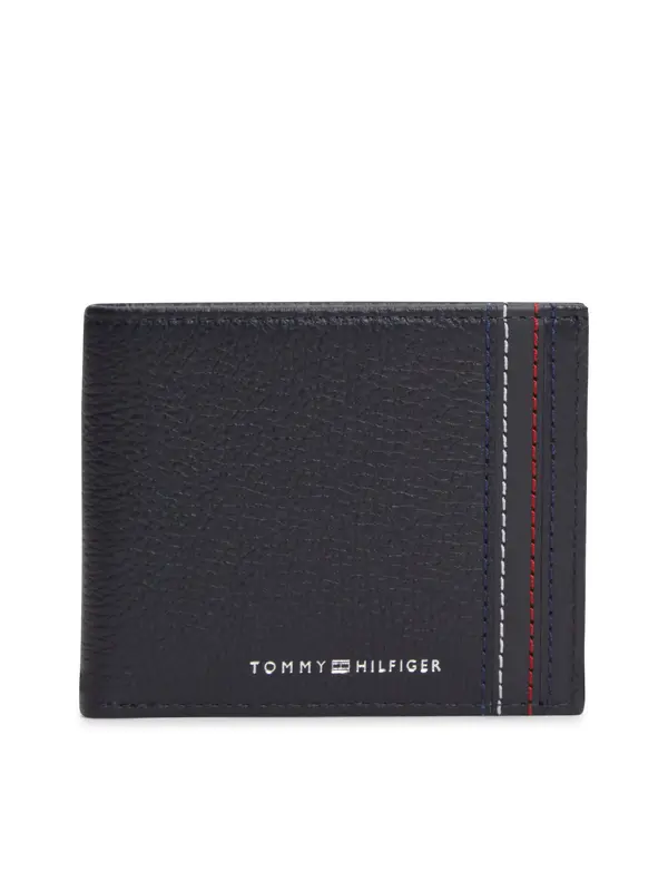 TOMMY HILFIGER TOMMY HILFIGER Denarnica 'Central'  marine / češnjevo rdeča / bela