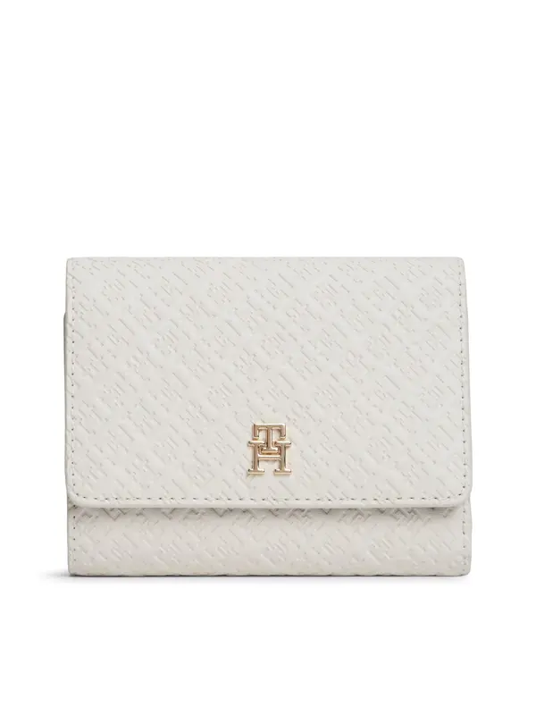 TOMMY HILFIGER TOMMY HILFIGER Denarnica  ecru / zlata