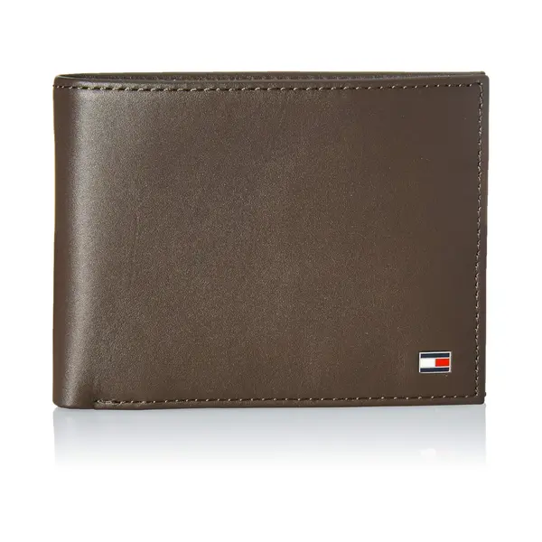 TOMMY HILFIGER TOMMY HILFIGER Denarnica 'Eton'  marine / rjava / rdeča / bela