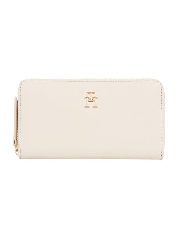 TOMMY HILFIGER TOMMY HILFIGER Denarnica  kremna / zlata