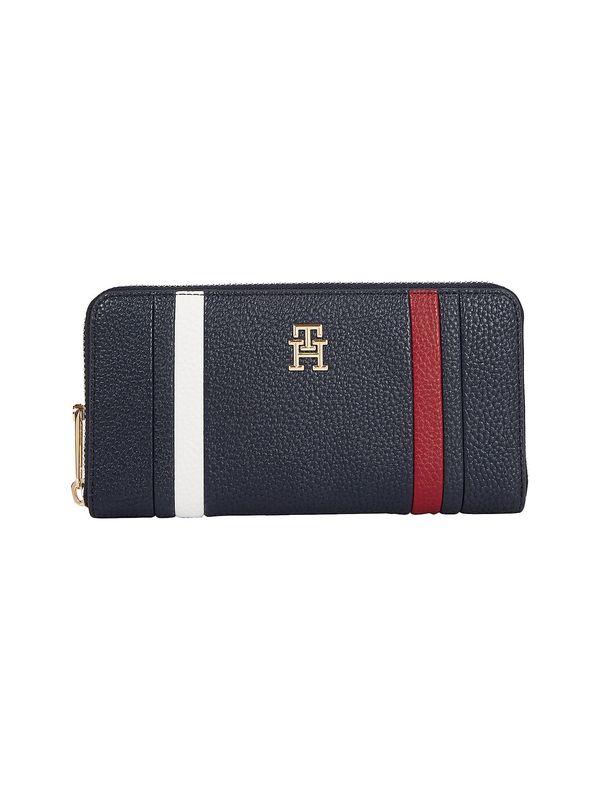 TOMMY HILFIGER TOMMY HILFIGER Denarnica  temno modra / zlata / rdeča / bela