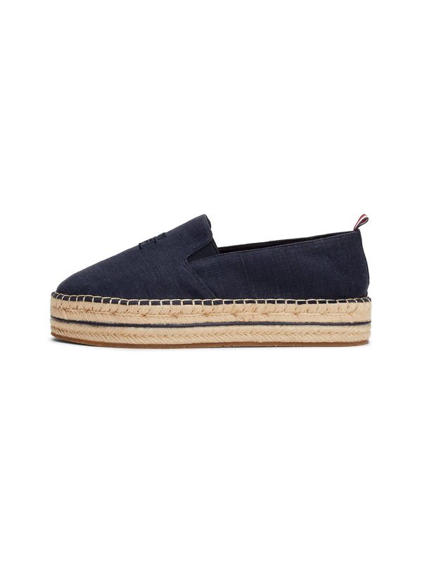 TOMMY HILFIGER TOMMY HILFIGER Espadrile  bež / marine