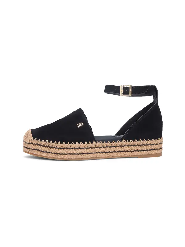 TOMMY HILFIGER TOMMY HILFIGER Espadrile  črna