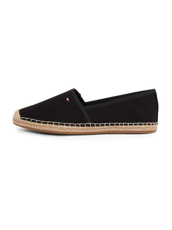 TOMMY HILFIGER TOMMY HILFIGER Espadrile  črna