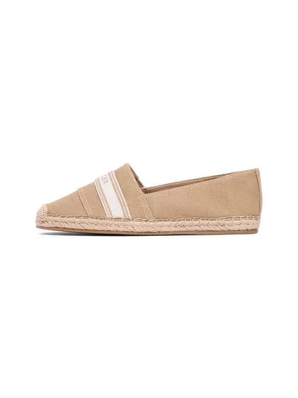 TOMMY HILFIGER TOMMY HILFIGER Espadrile  svetlo rjava / off-bela