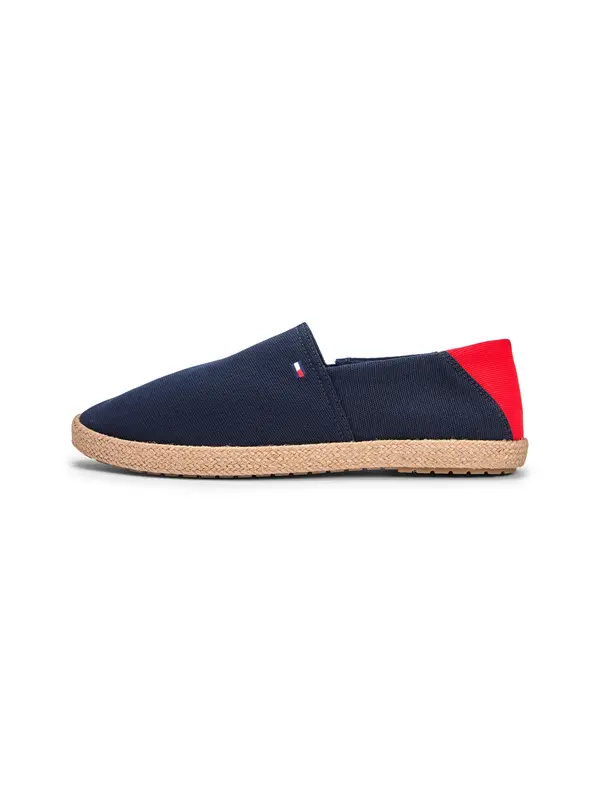 TOMMY HILFIGER TOMMY HILFIGER Espadrile  temno modra / rdeča