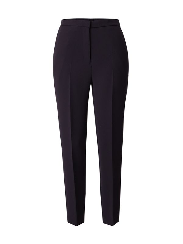 TOMMY HILFIGER TOMMY HILFIGER Hlače na rob  črna