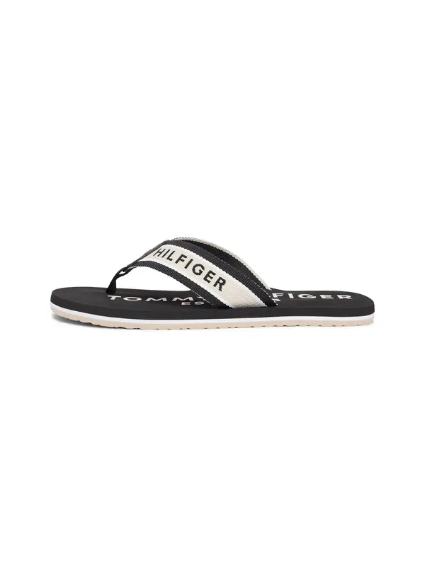 TOMMY HILFIGER TOMMY HILFIGER Japonke  črna / bela
