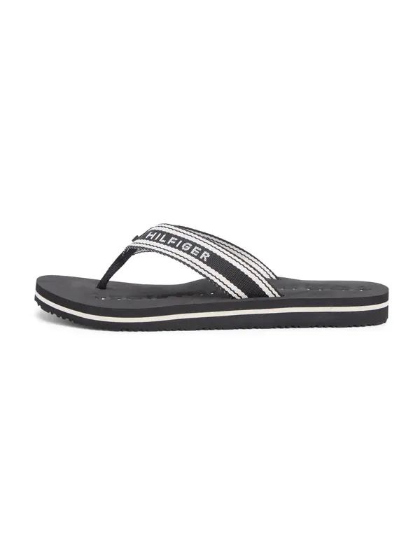 TOMMY HILFIGER TOMMY HILFIGER Japonke  črna / bela