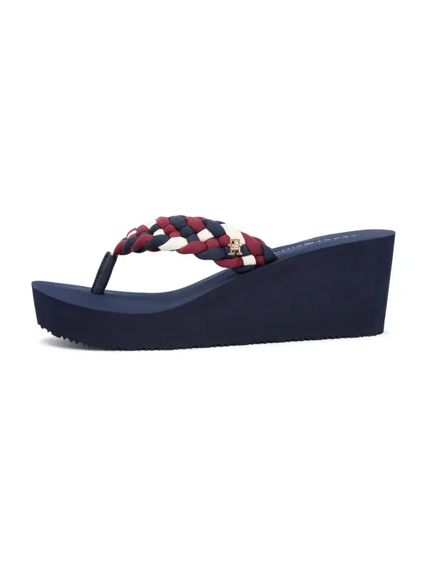 TOMMY HILFIGER TOMMY HILFIGER Japonke  mornarska / bordo / bela