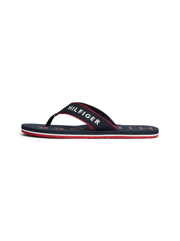 TOMMY HILFIGER TOMMY HILFIGER Japonke  temno modra / rdeča / bela