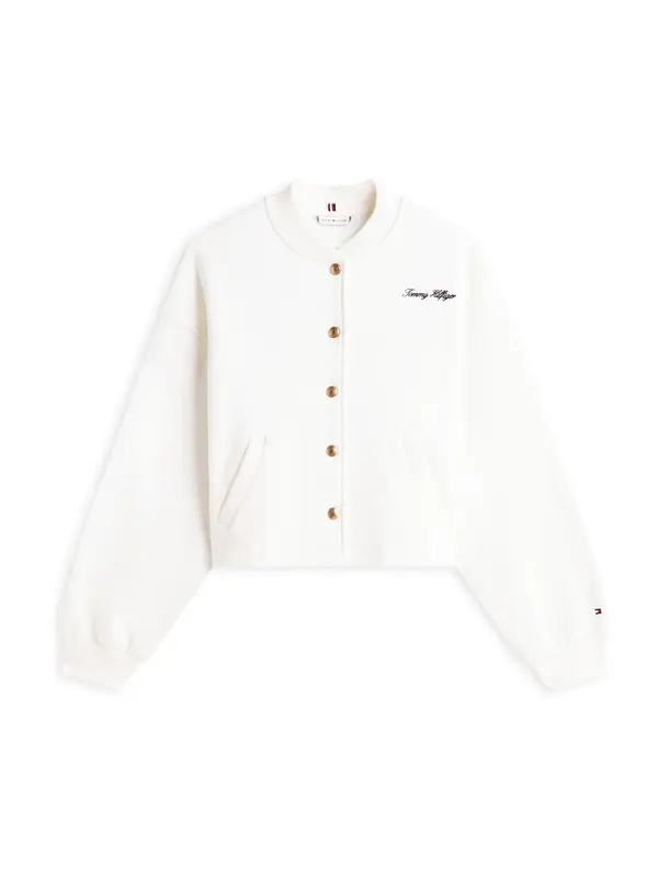 TOMMY HILFIGER TOMMY HILFIGER Jopa na zadrgo  bela