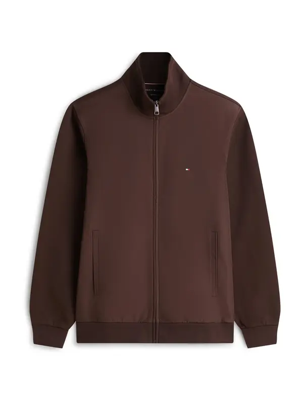 TOMMY HILFIGER TOMMY HILFIGER Jopa na zadrgo 'ESSENTIAL'  rjava