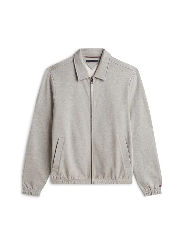 TOMMY HILFIGER TOMMY HILFIGER Jopa na zadrgo 'ESSENTIAL'  svetlo siva