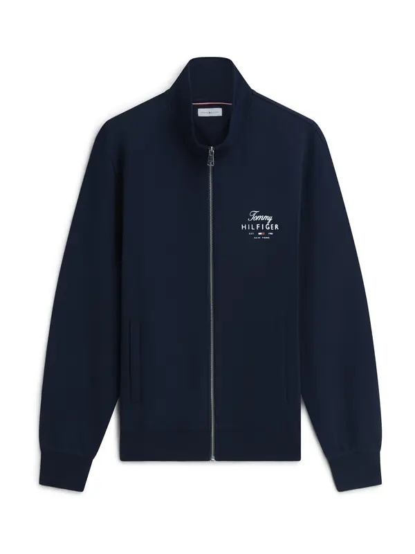 TOMMY HILFIGER TOMMY HILFIGER Jopa na zadrgo 'Logo Zip-thru'  marine