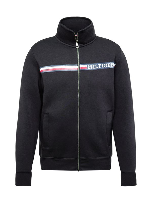 TOMMY HILFIGER TOMMY HILFIGER Jopa na zadrgo  marine / rdeča / črna / bela