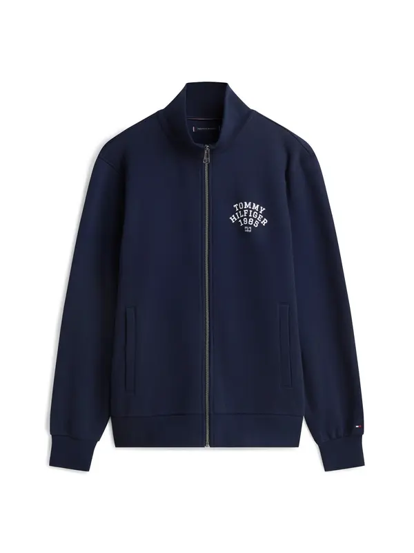 TOMMY HILFIGER TOMMY HILFIGER Jopa na zadrgo  mornarska / bela