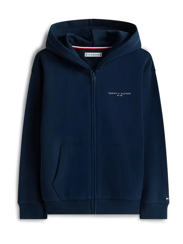 TOMMY HILFIGER TOMMY HILFIGER Jopa na zadrgo  mornarska / rdeča / bela
