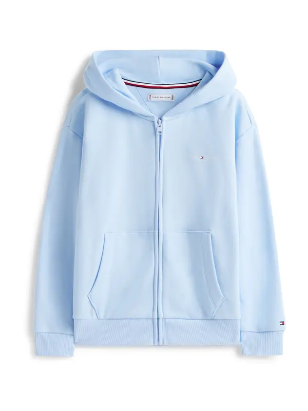 TOMMY HILFIGER TOMMY HILFIGER Jopa na zadrgo  pastelno modra
