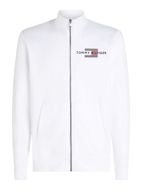 TOMMY HILFIGER TOMMY HILFIGER Jopa na zadrgo  rdeča / črna / bela