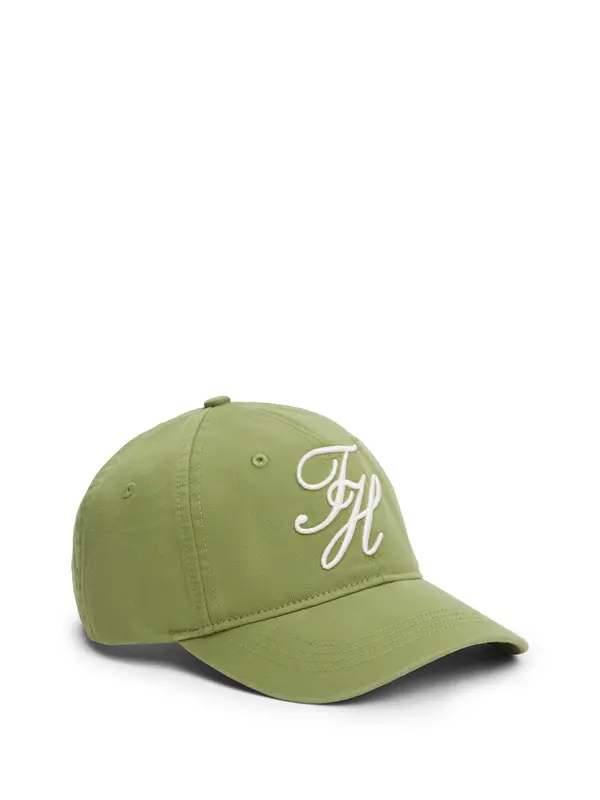 TOMMY HILFIGER TOMMY HILFIGER Kapa  oliva / bela