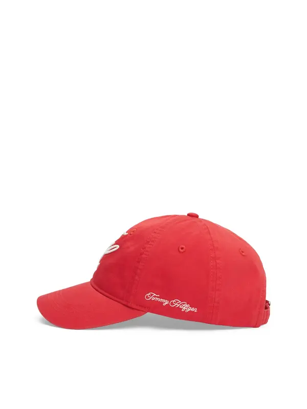TOMMY HILFIGER TOMMY HILFIGER Kapa  rdeča / bela