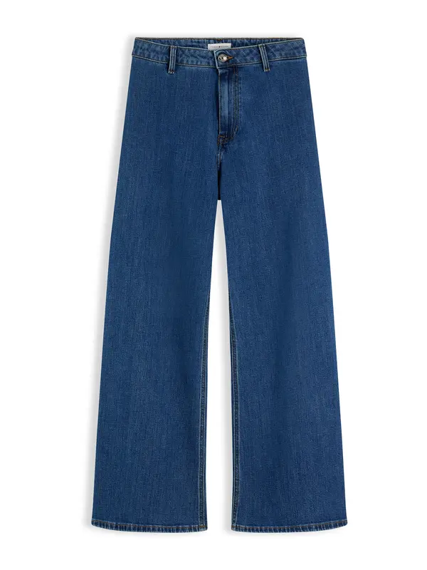 TOMMY HILFIGER TOMMY HILFIGER Kavbojke 'High Rise Wide Leg Ankle'  moder denim
