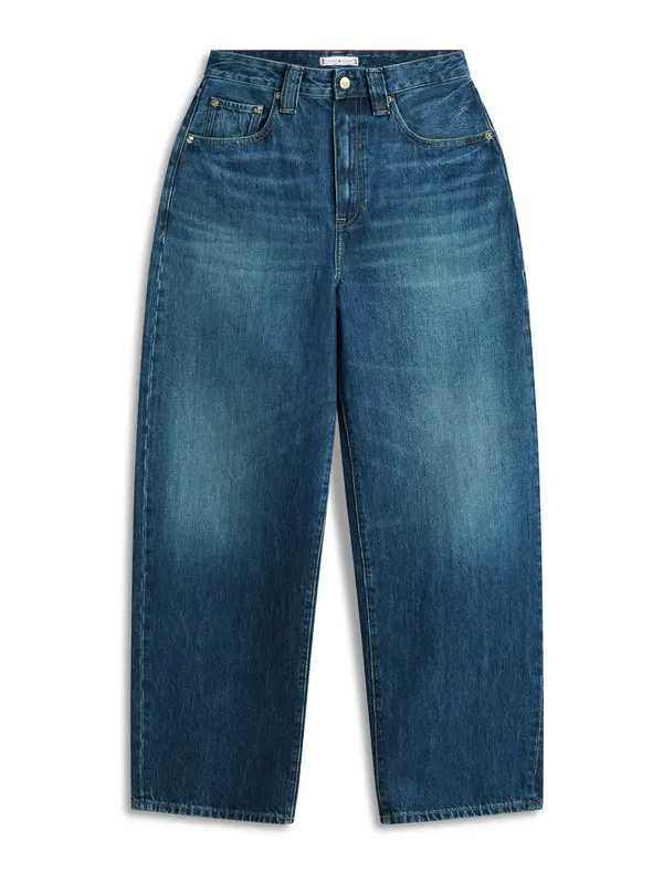TOMMY HILFIGER TOMMY HILFIGER Kavbojke 'MINE'  moder denim / rdeča / bela