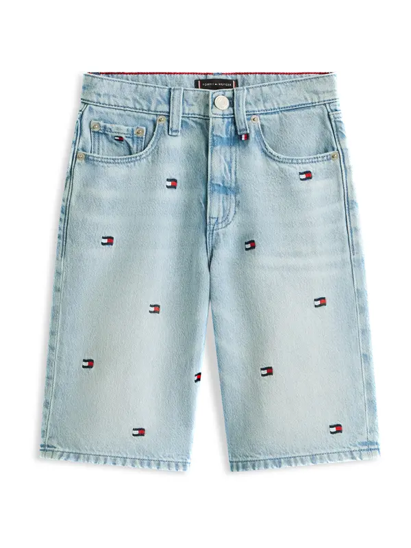 TOMMY HILFIGER TOMMY HILFIGER Kavbojke  mornarska / svetlo modra / rdeča / bela